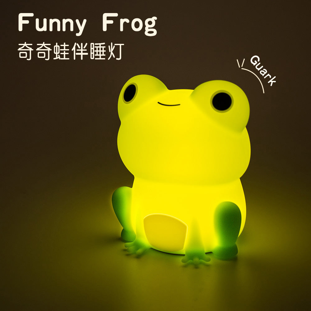 USB Rechargeable Silicone LED Night Light for Kids