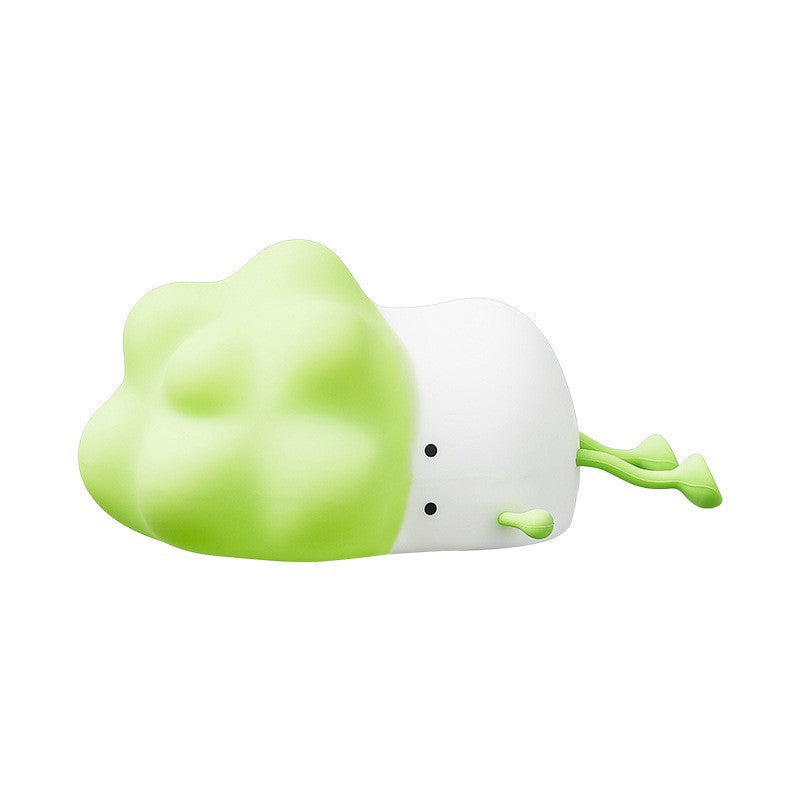 USB Rechargeable Cabbage Night Light for Kids' Room