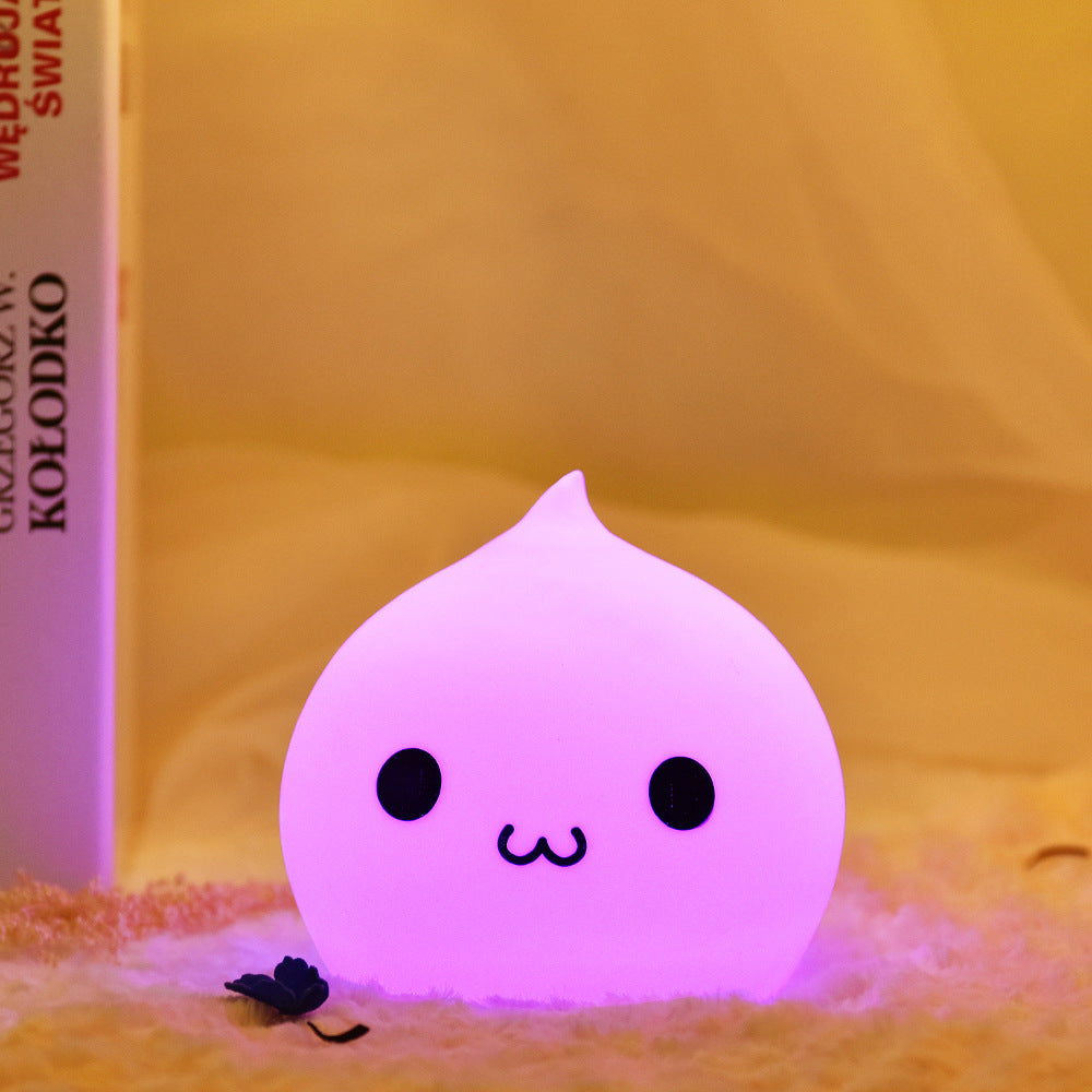 Rechargeable Colorful Silicone Drop Night Light