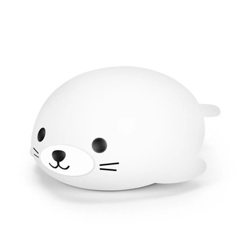 Creative Colorful Seal Night Light for Students